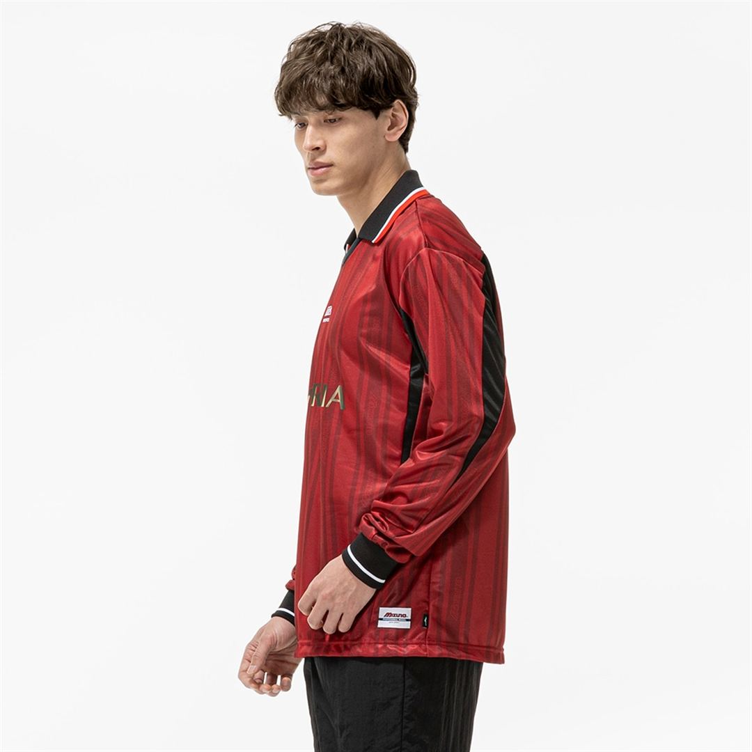 モレリア クラシックTシャツ(長袖) レッド XL