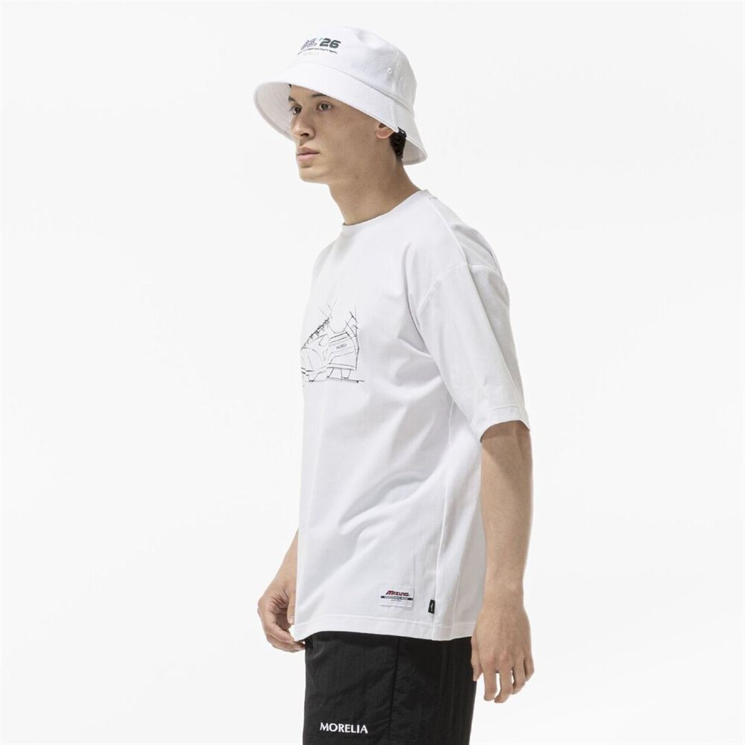 モレリア プリントTシャツ ホワイト S