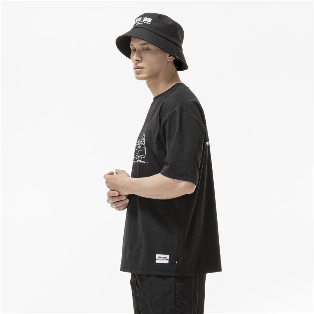 モレリア プリントTシャツ ブラック XL