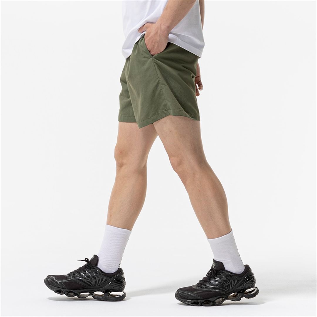 ウーブンバギーショートパンツ オリーブ XL