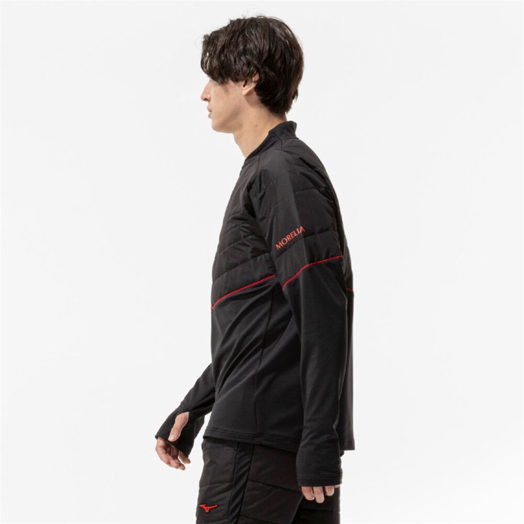 モレリア ハイブリッドトレーニングトップ ブラック 2XL