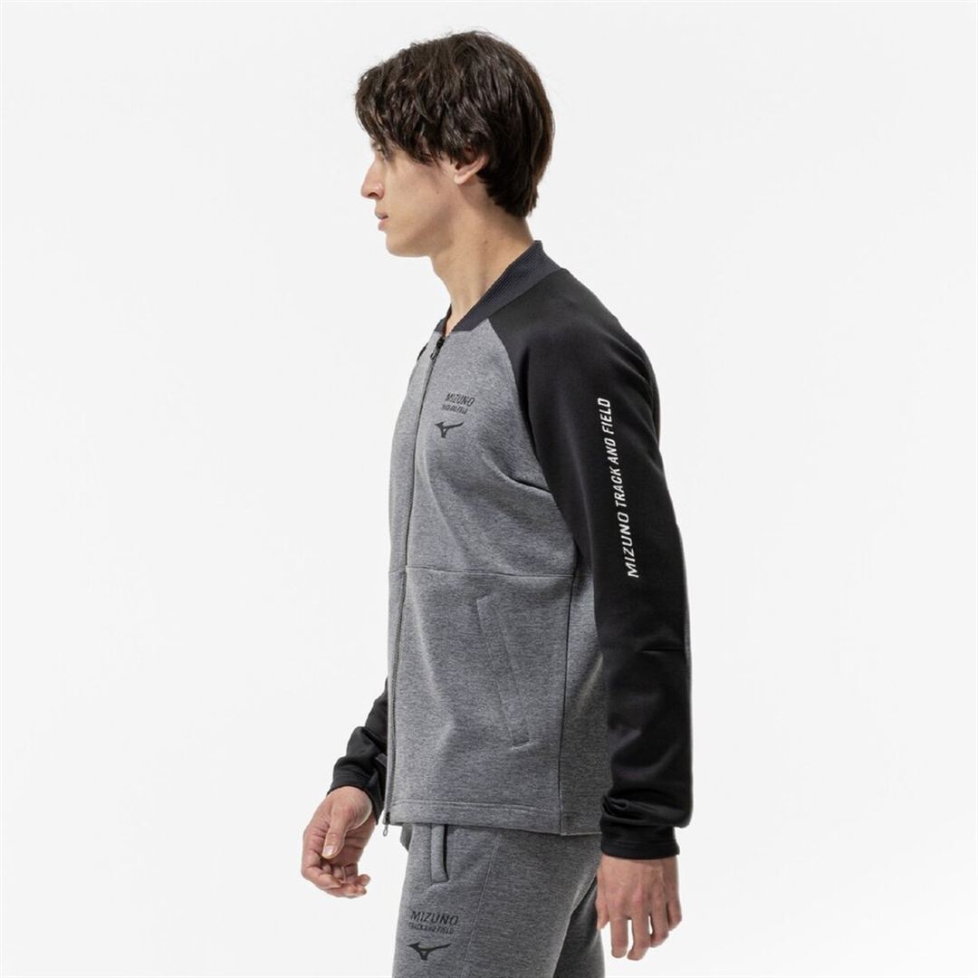 ストレッチジャケット グレー XL