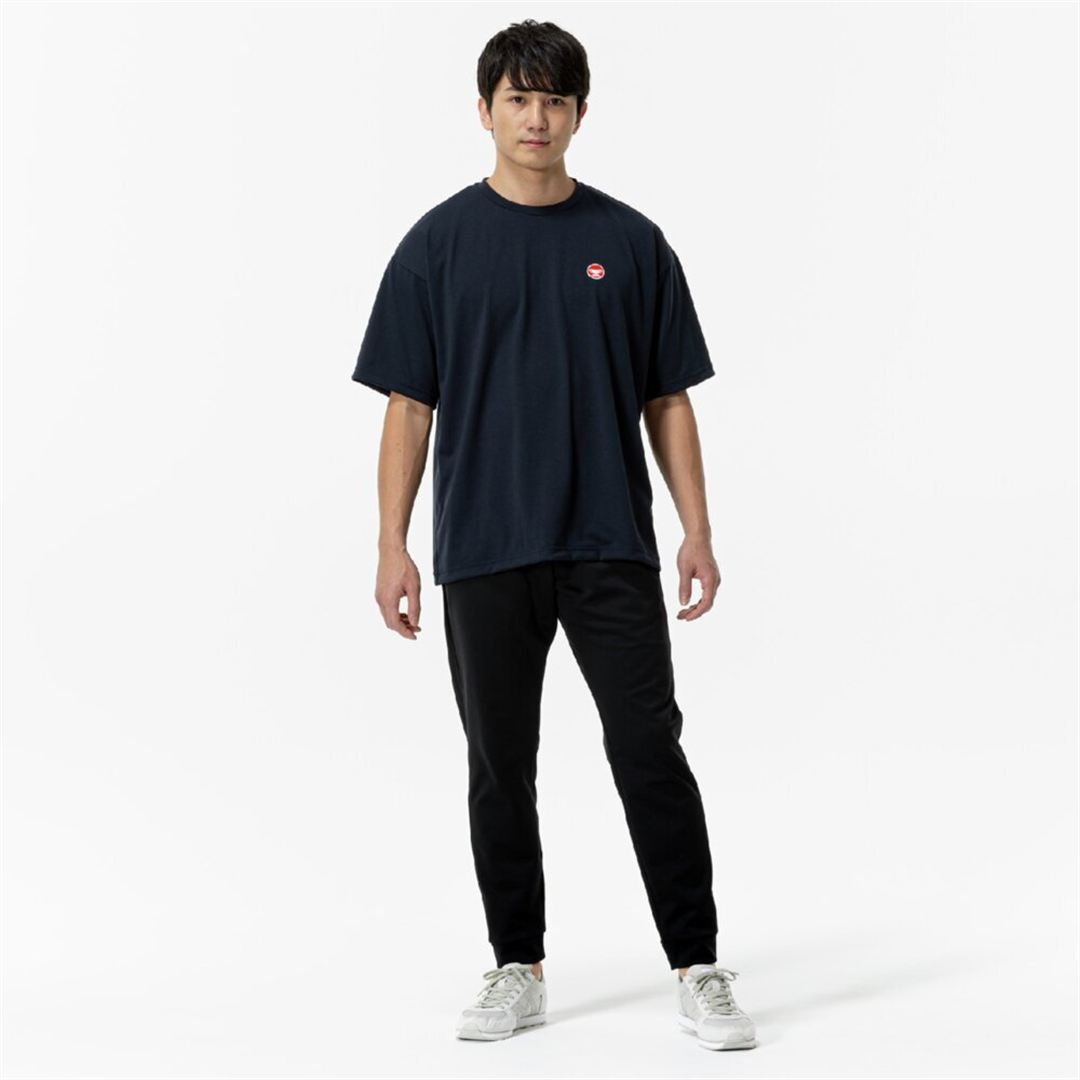 【ミズノ直営限定】赤カップ復刻Tシャツ ネイビー XO