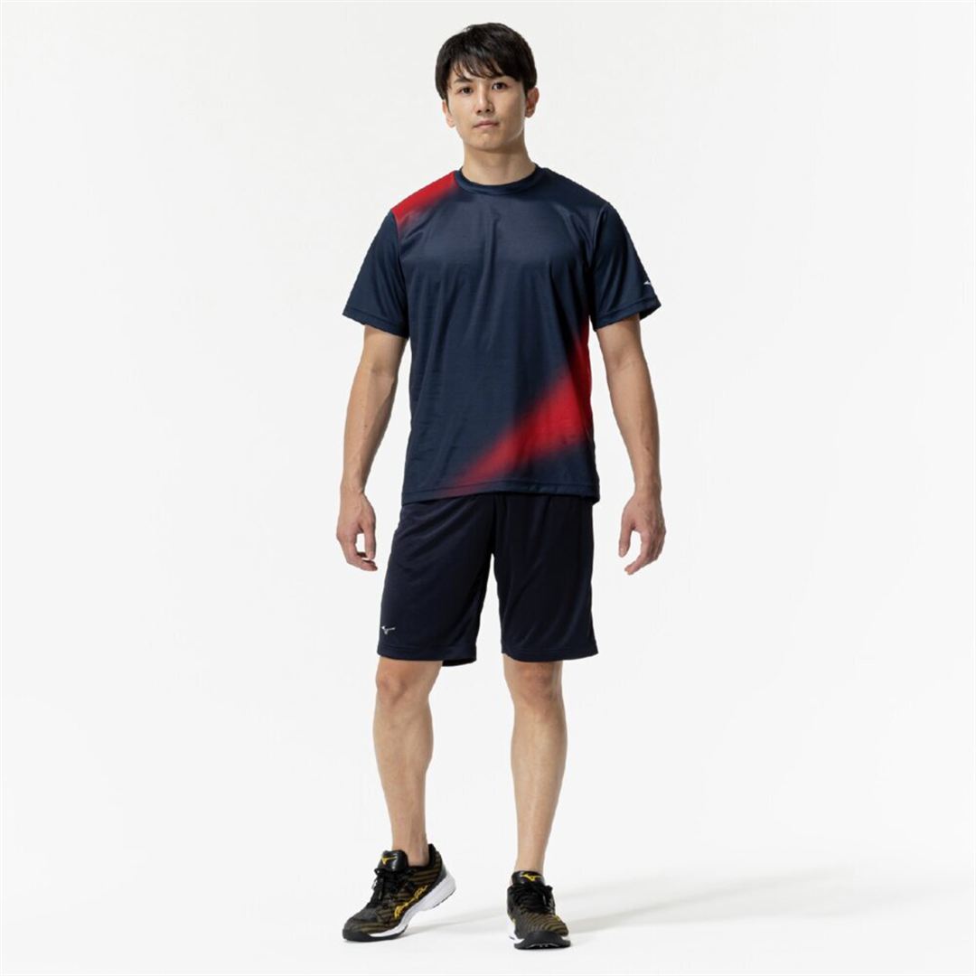 KISHOグラフィックTシャツ ネイビー XO