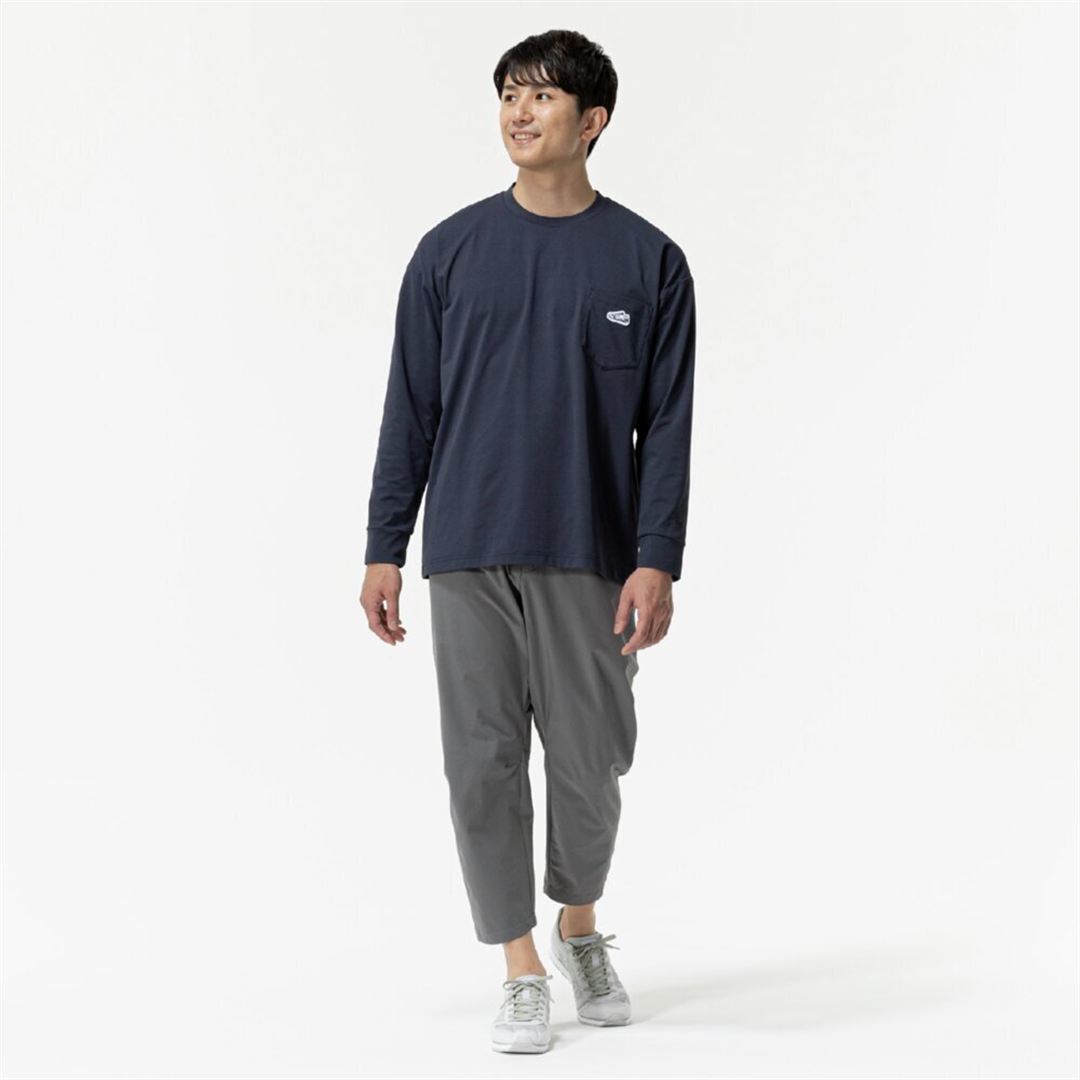 【ミズノ直営限定】ワンポイントロゴ ロングTシャツ サルート XO