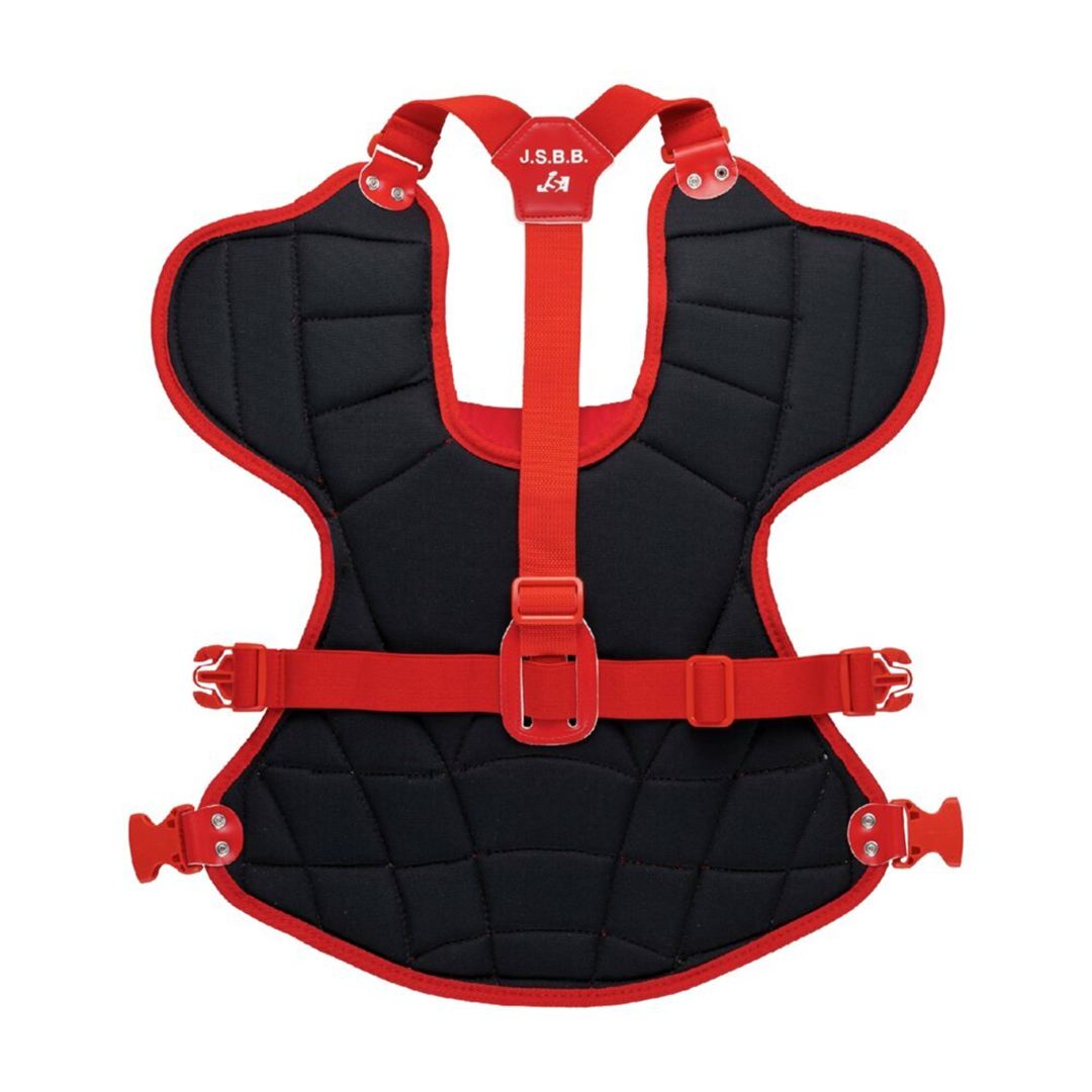 【ミズノ直営限定】軟式用／ゴムソフトボール用捕手防具セット レッド