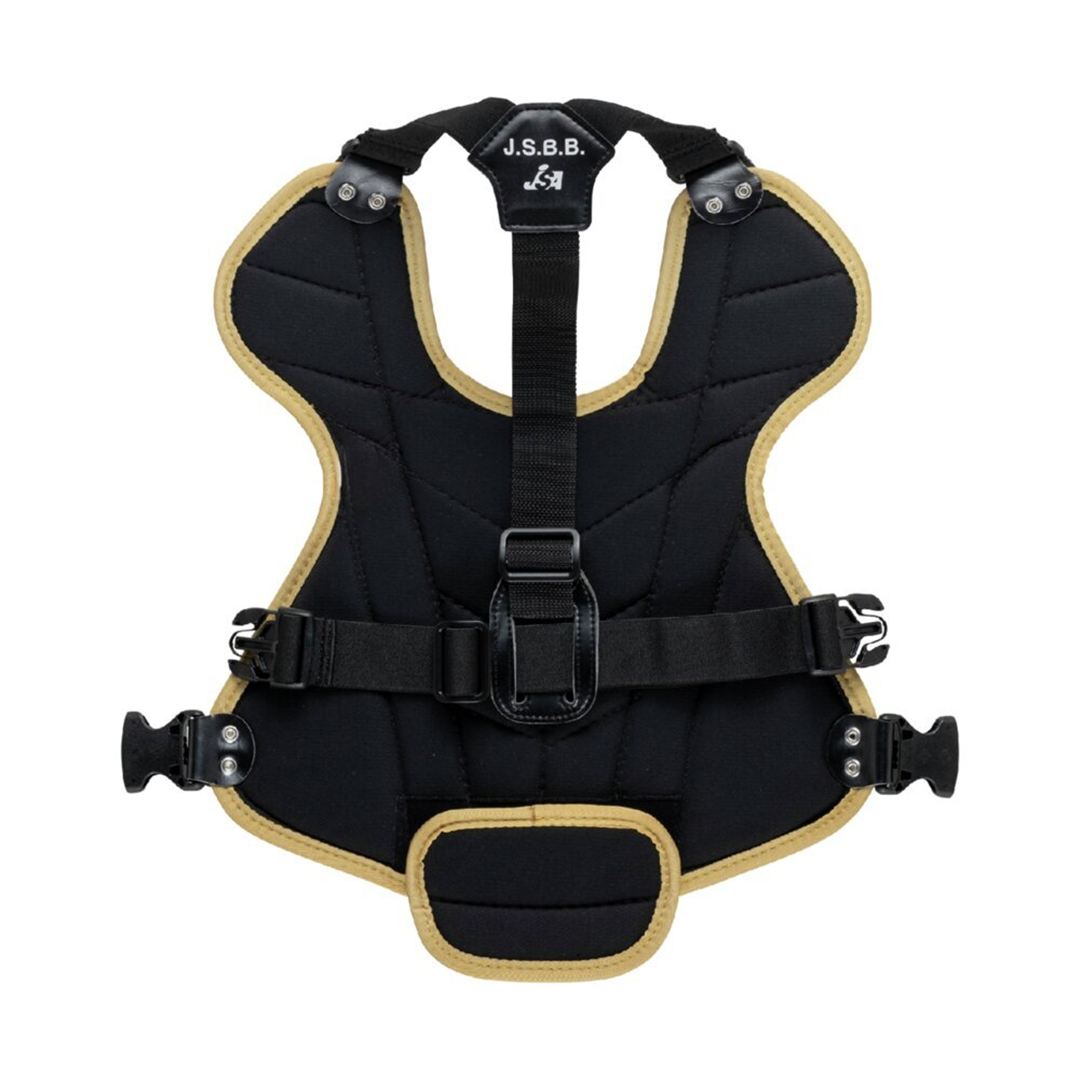 【ミズノ直営限定】小学生軟式用／ゴムソフトボール用捕手防具セット ブラック×レッド×ゴールド