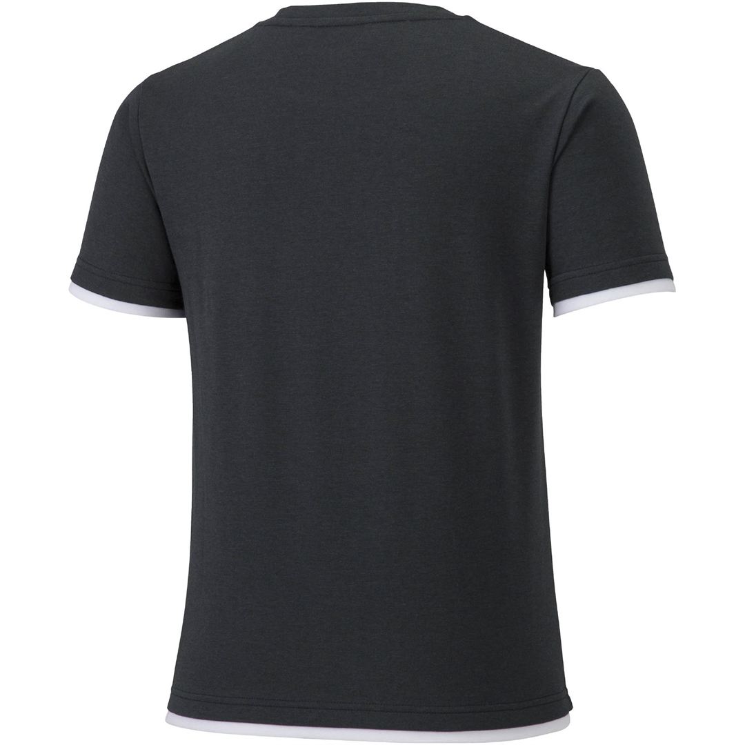 【ミズノ直営限定】グラフィックTシャツ ブラック 150