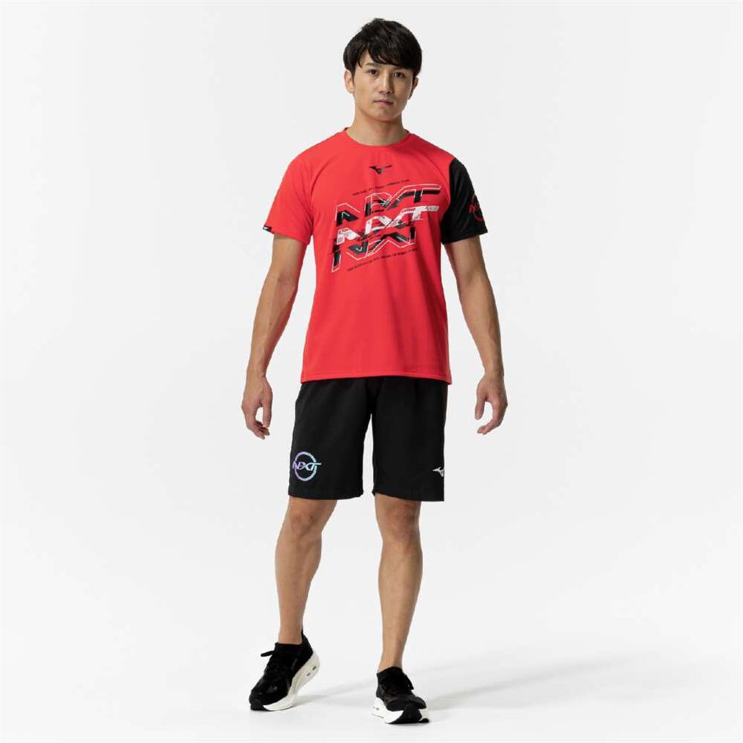 【抗菌防臭／防汚】Tシャツ ポピーレッド S