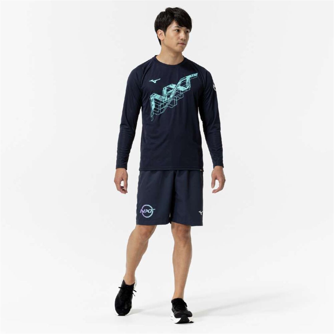 UVカット長袖Tシャツ ディープネイビー S