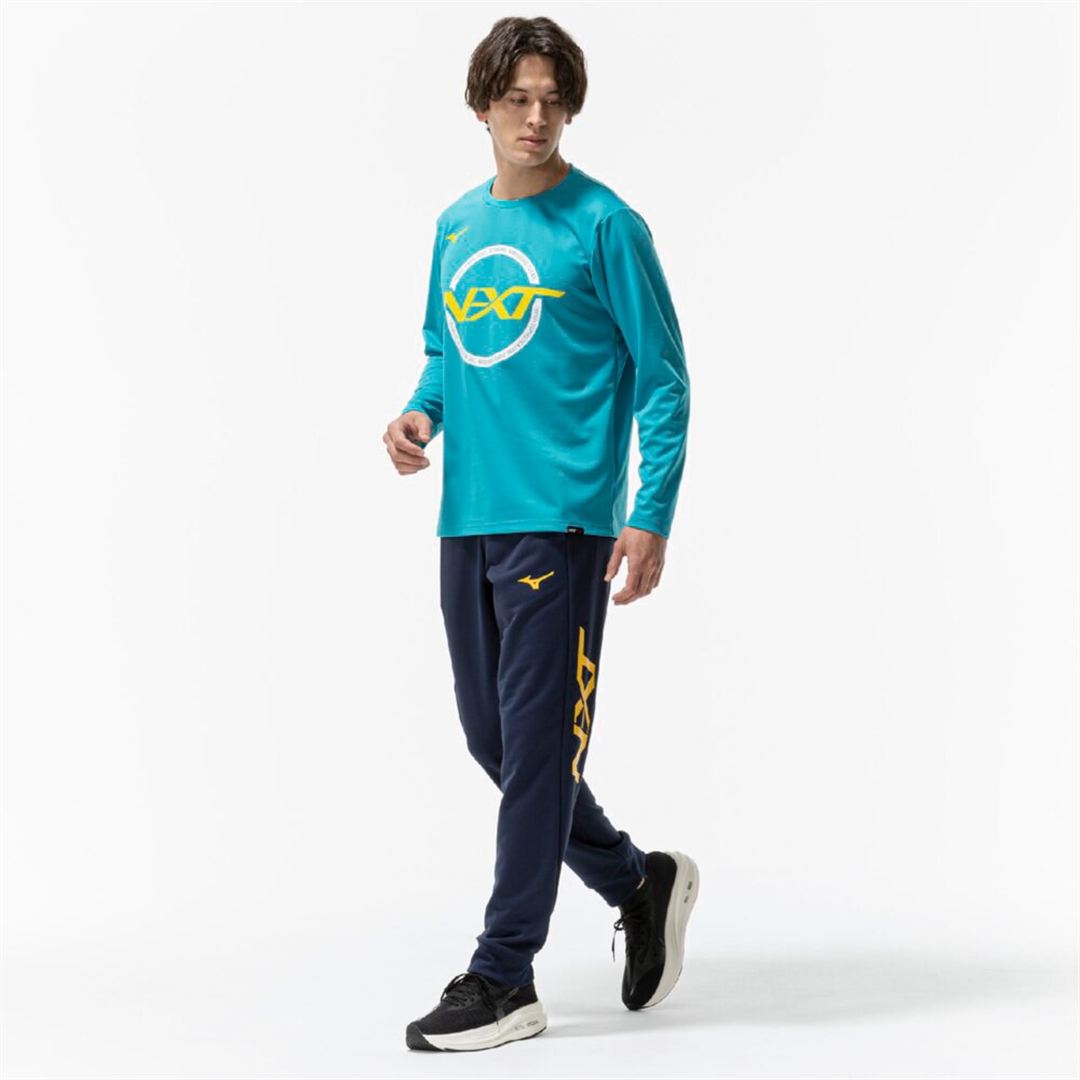 【抗菌防臭／防汚 】N-XT Tシャツ(長袖) ターコイズ 2XL