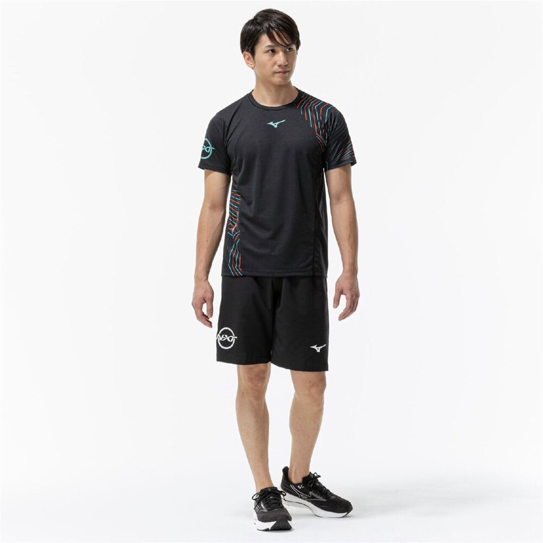N-XT グラフィックTシャツ ブラック S