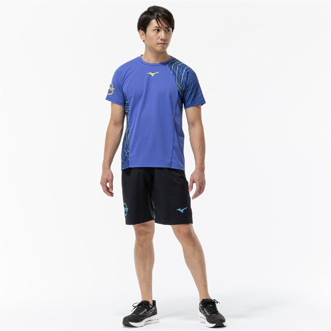 N-XT グラフィックTシャツ ダズリングブルー S