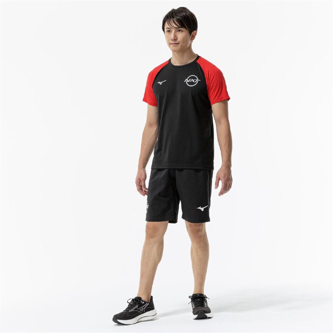 【接触冷感】N-XT アイスタッチTシャツ ブラック XL