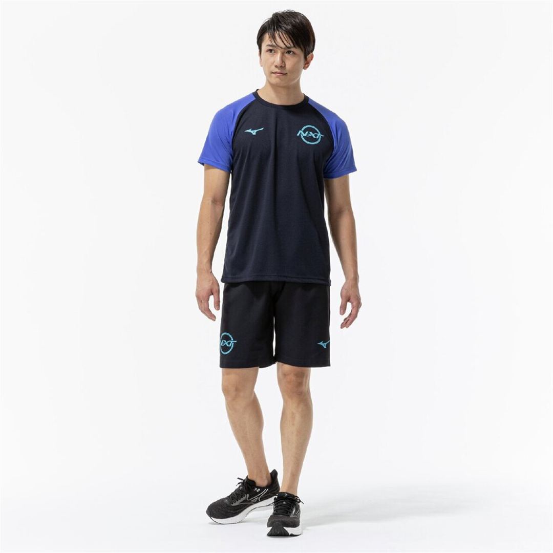 【接触冷感】N-XT アイスタッチTシャツ ディープネイビー XL