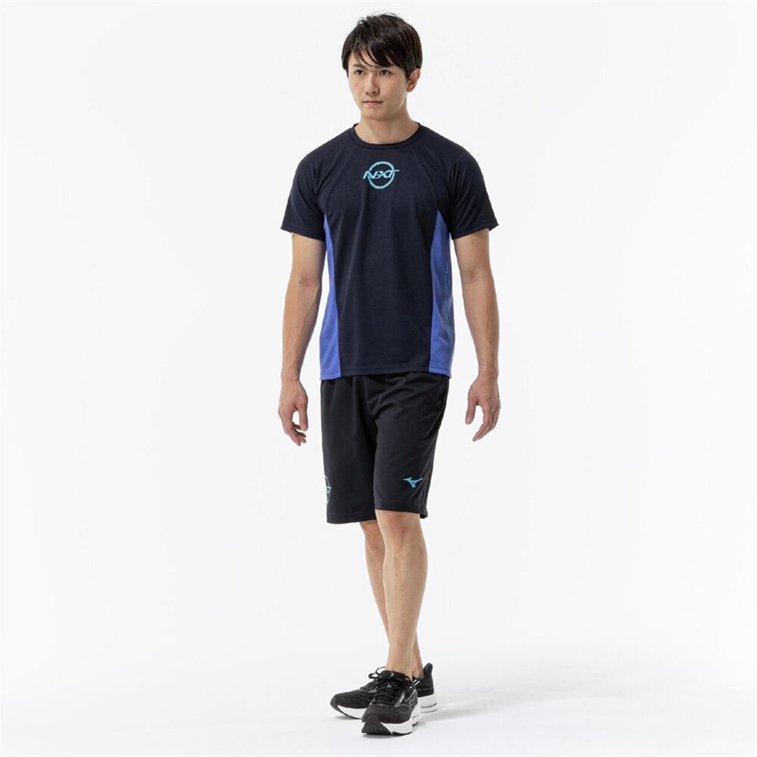 【抗菌防臭／防汚 】N-XT PureHyperTシャツ ディープネイビー XL