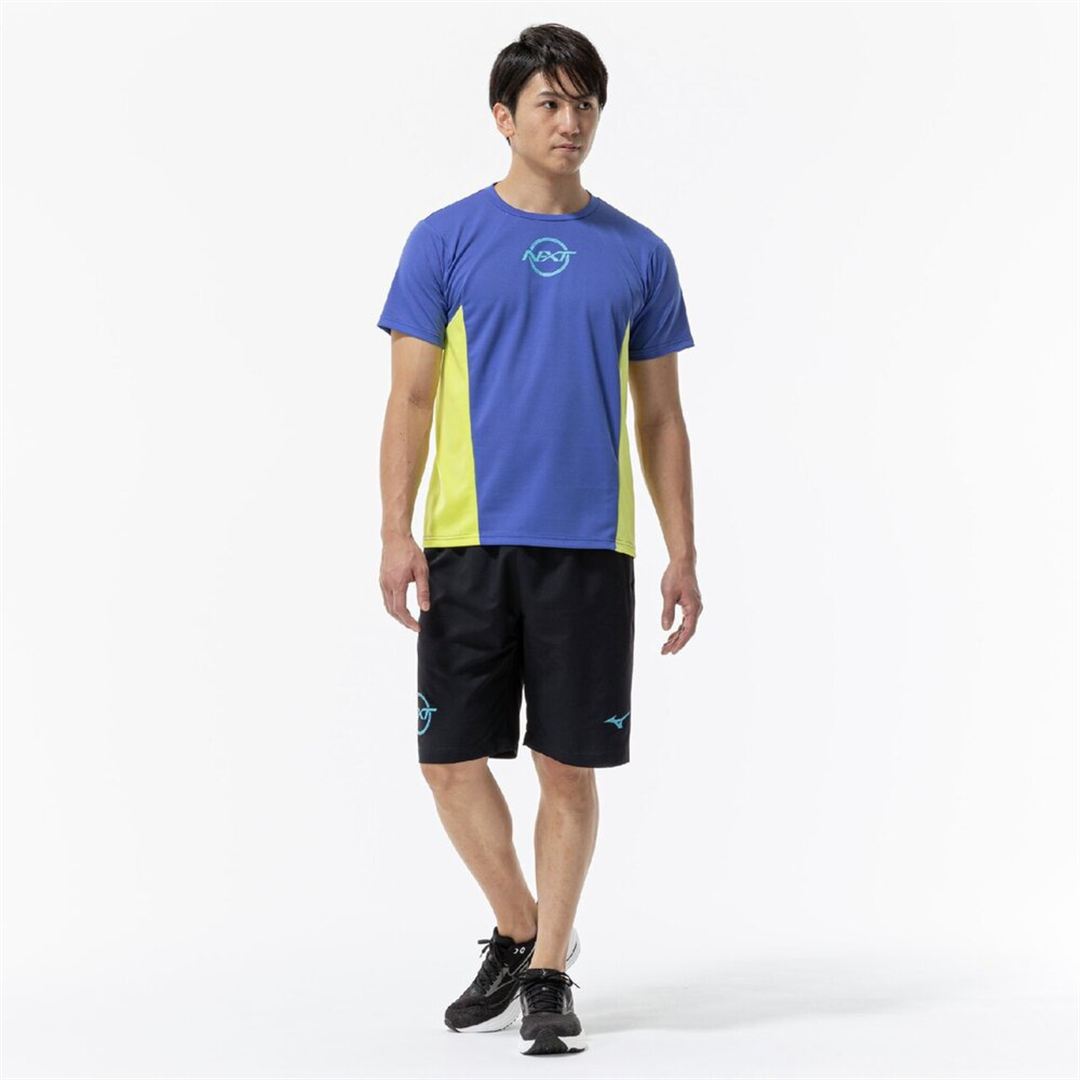 【抗菌防臭／防汚 】N-XT PureHyperTシャツ ダズリングブルー XL