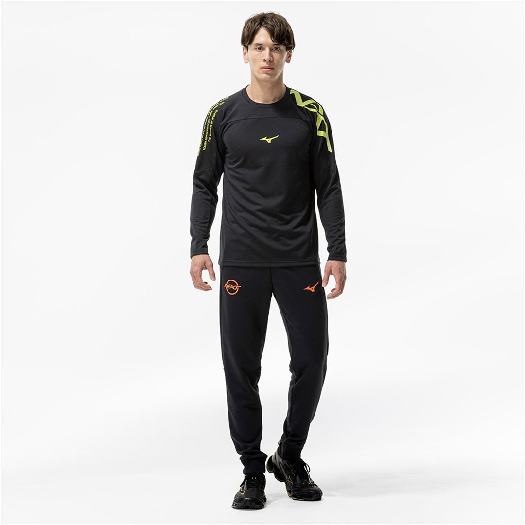 【抗菌防臭／防汚】N-XT Tシャツ(長袖) ブラック L