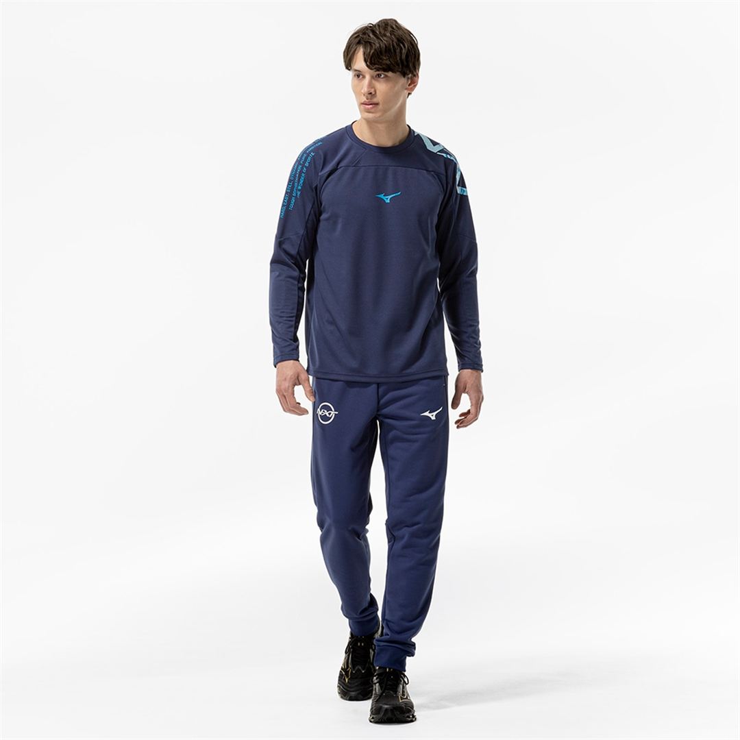 【抗菌防臭／防汚】N-XT Tシャツ(長袖) インシグニアブルー L