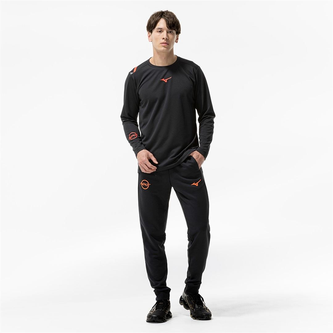【抗菌防臭／防汚】N-XT Tシャツ(長袖) ブラック XL