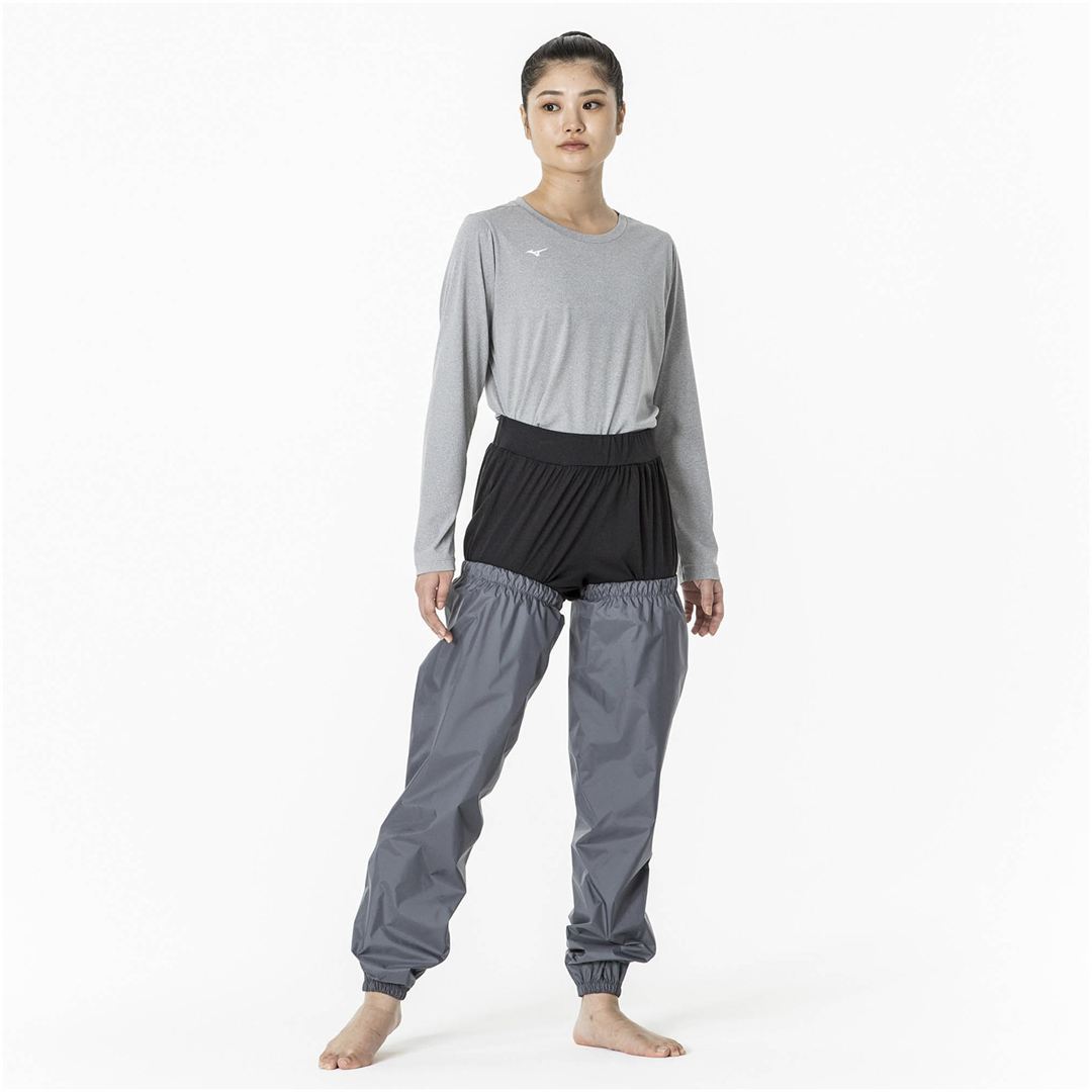 発汗パーツウエア レッグパーツ チャコールグレー L-XL
