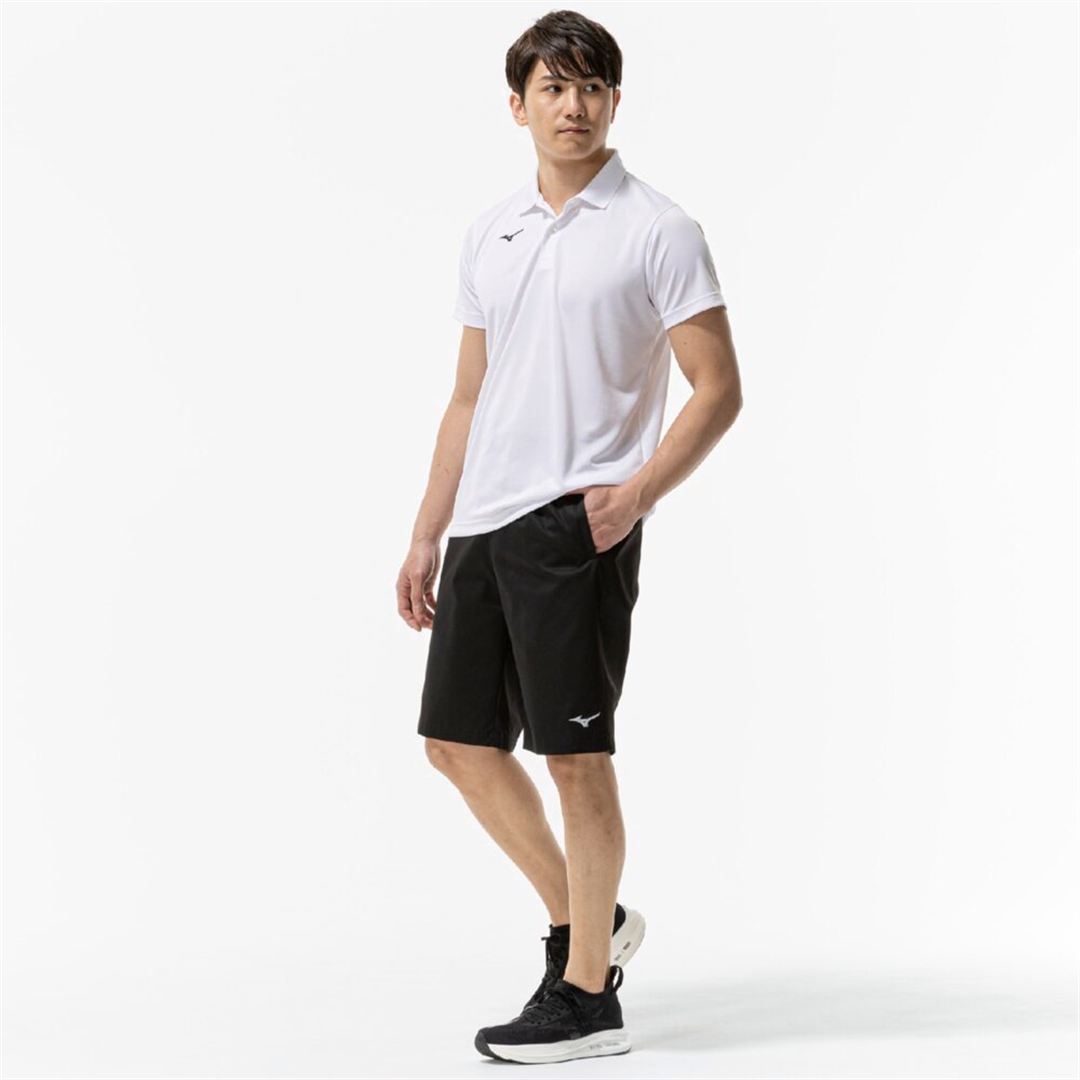 チノハーフパンツ ブラック XS
