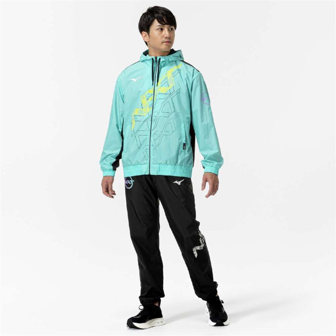 N-XT ウィンドブレーカージャケット ブルーラディアンス 2XL