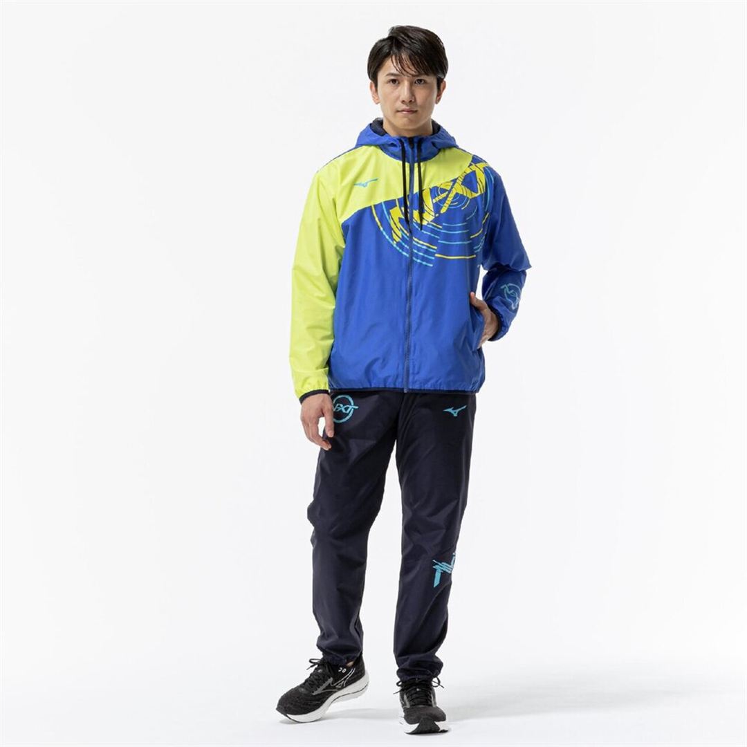 N-XT ウィンドブレーカージャケット ダズリングブルー XL