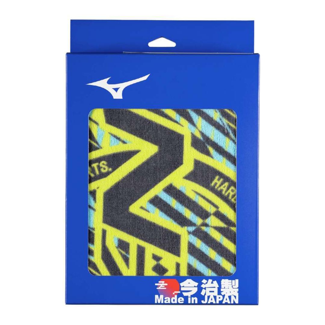 今治製タオル／N-XTフェイスタオル(箱入り) イエロー×ネイビー
