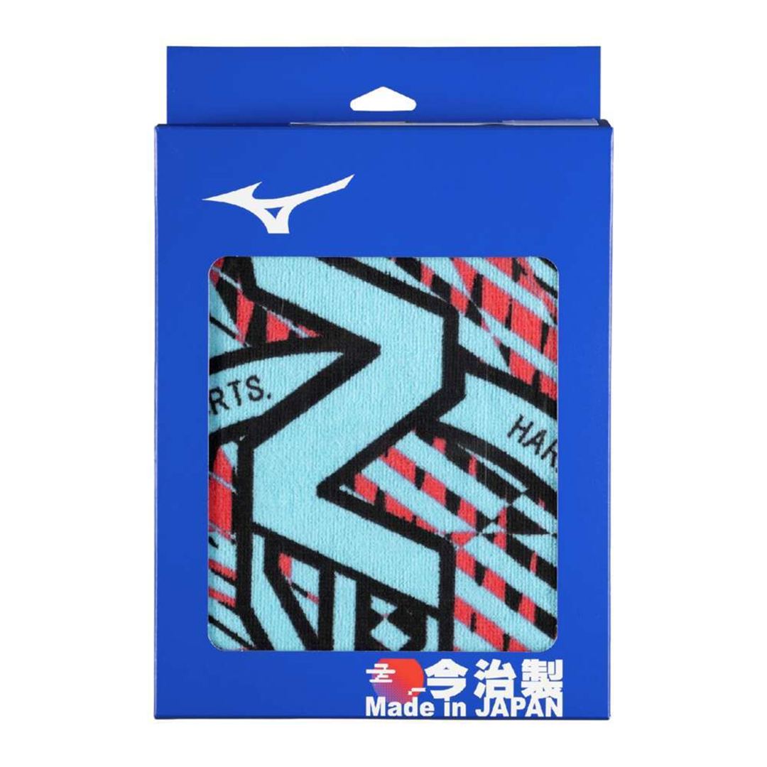 今治製タオル／N-XTフェイスタオル(箱入り) ブラック×ブルー