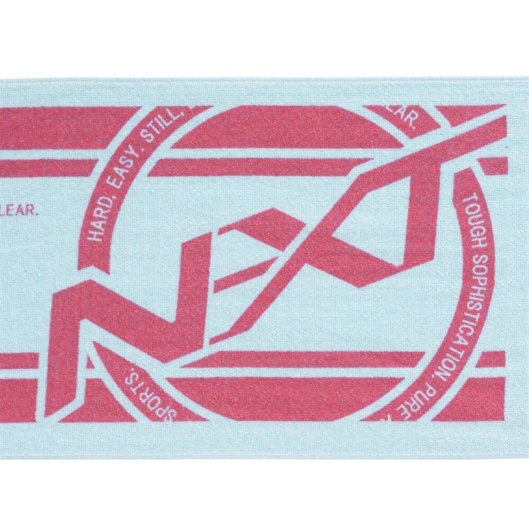 今治製タオル／N-XTフェイスタオル(箱入り) ネオンライトブルー