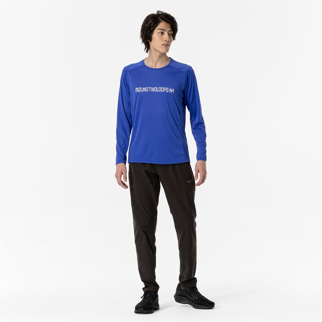 MIZUNO TWO LOOPS 8 長袖Tシャツ サーフ ザ ウェッブ S