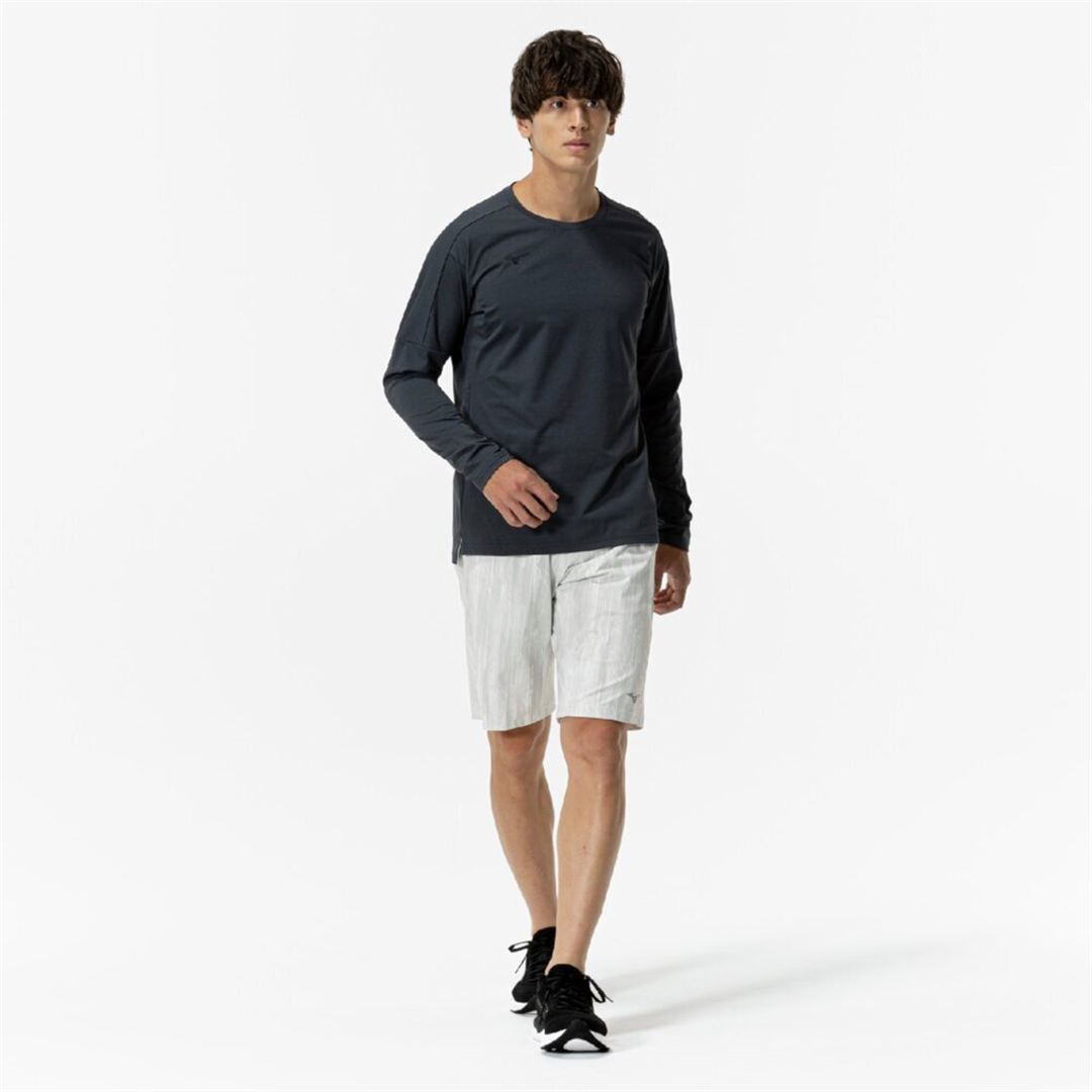ソフトドライTシャツ(長袖) ダークネイビー XL