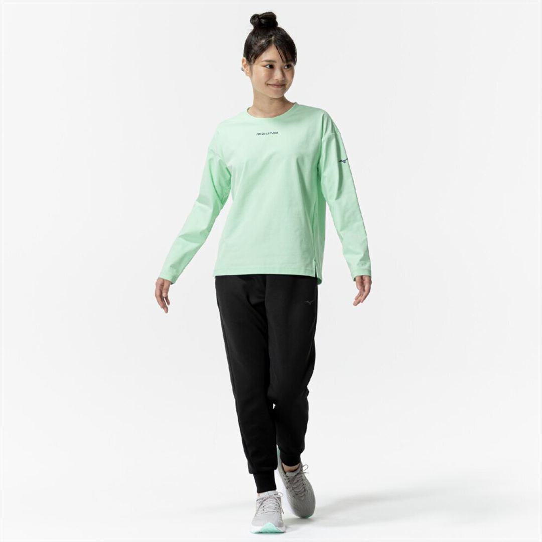 ソフトドライTシャツ(長袖) アクアグリーン XL