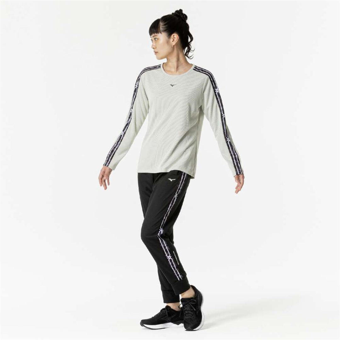 【汗処理／通気】ドライエアロフローTシャツ(長袖) オフホワイト S