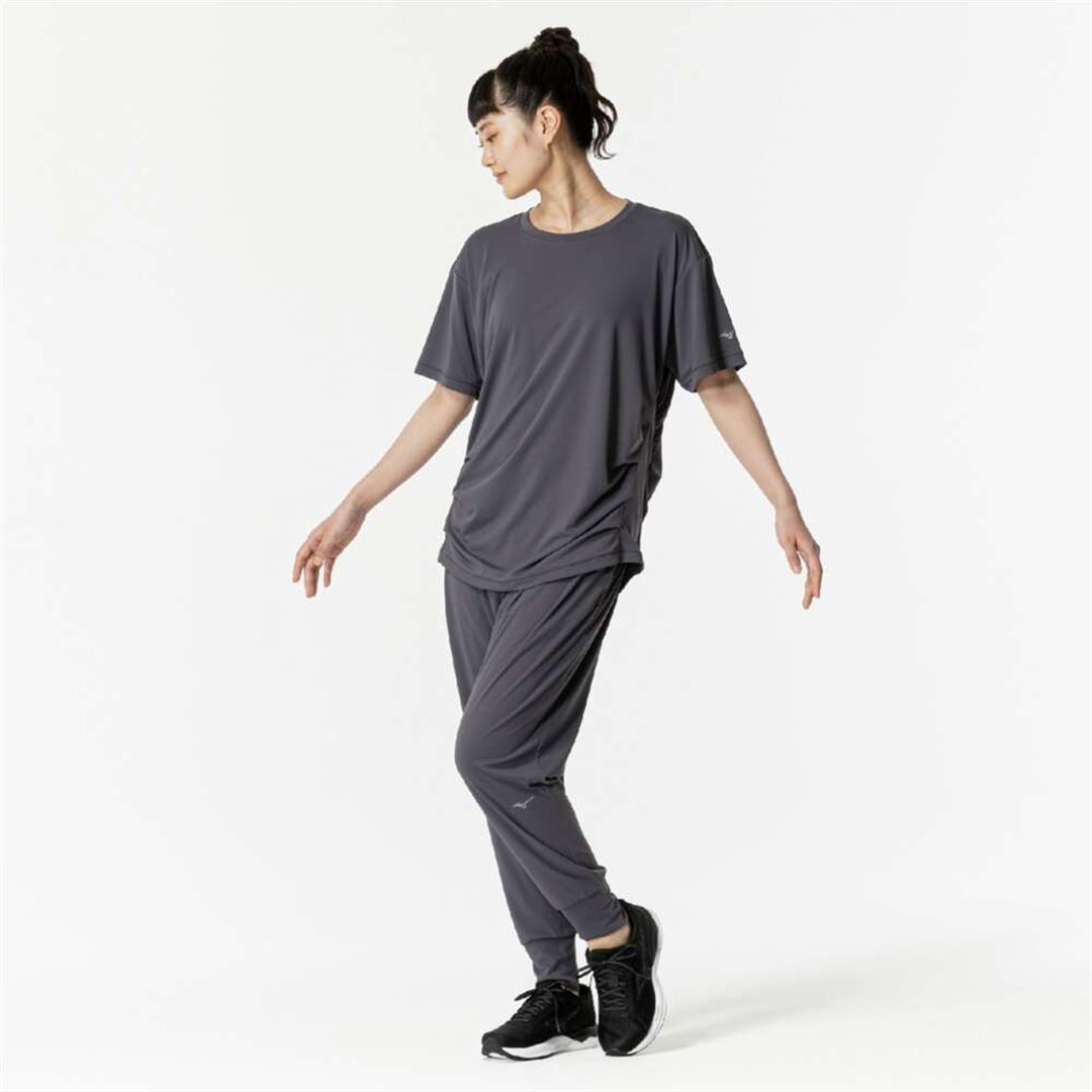 ストレッチスムースTシャツ ダークグレー S