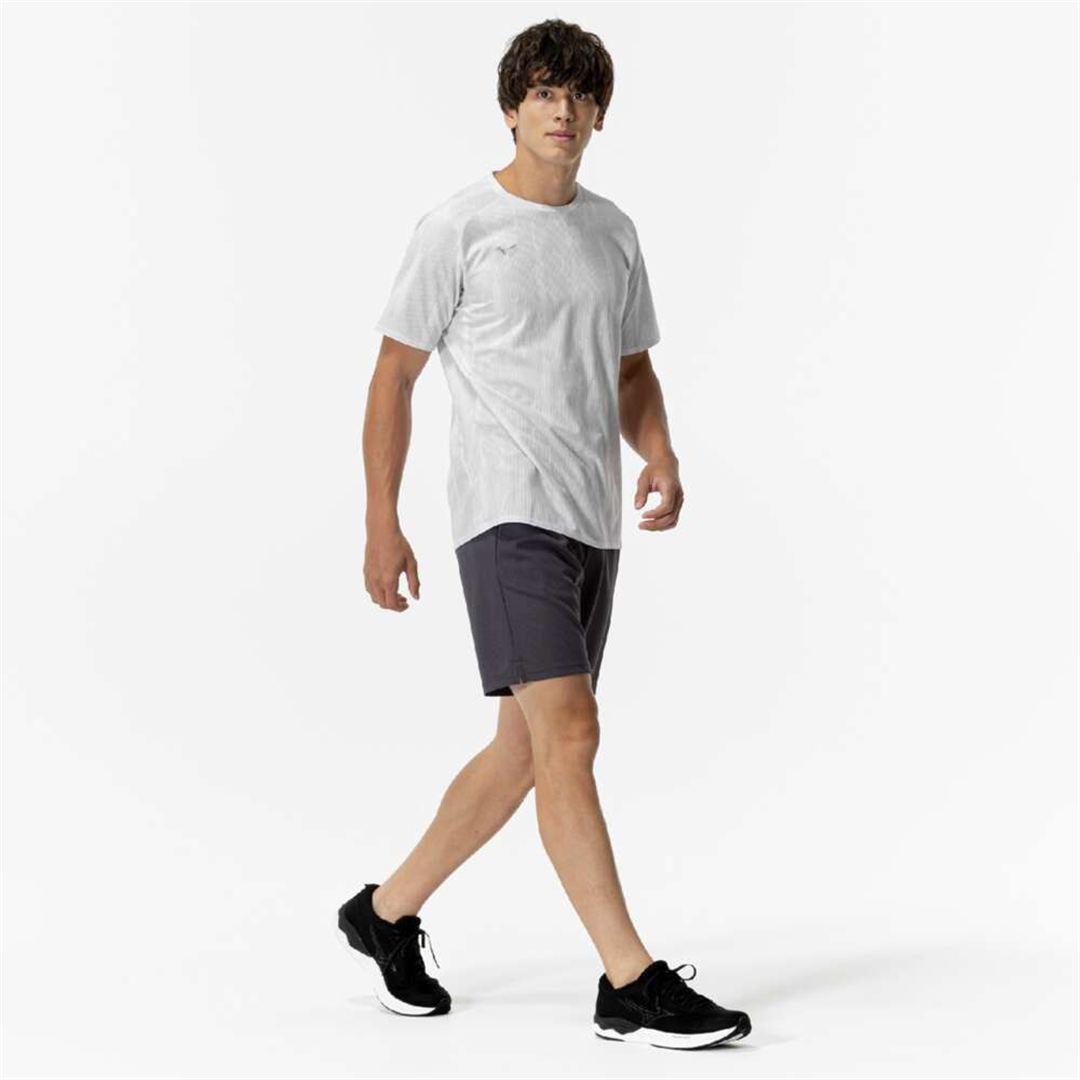 【汗処理／通気】ドライエアロフローTシャツ ホワイト S