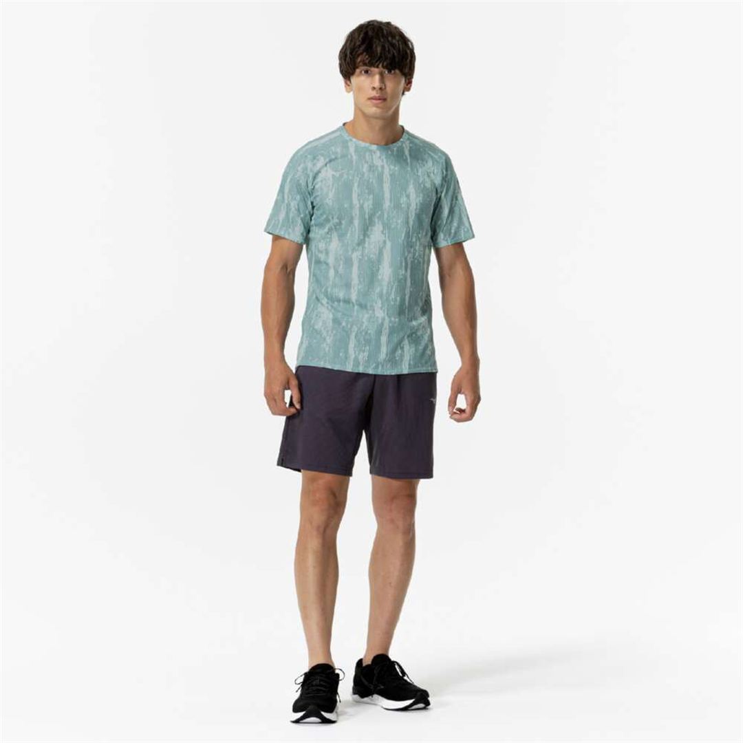 【汗処理／通気】ドライエアロフローTシャツ シトラスグリーン S