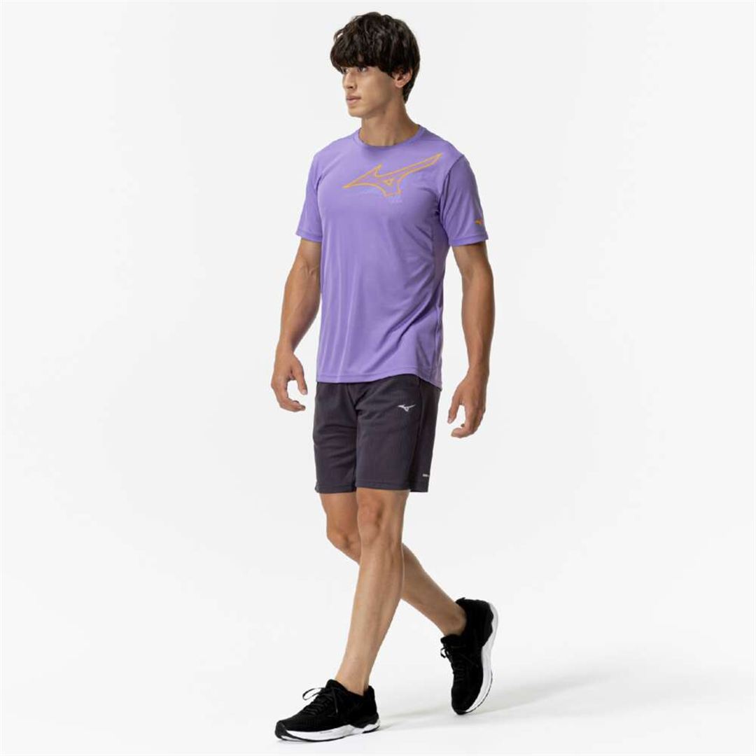 クイックドライTシャツ ペイズリーパープル S