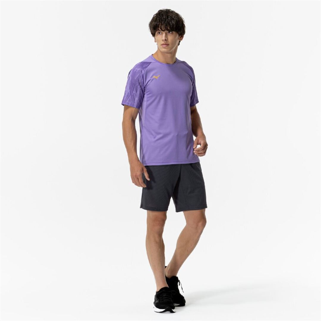 クイックドライTシャツ ペイズリーパープル XL
