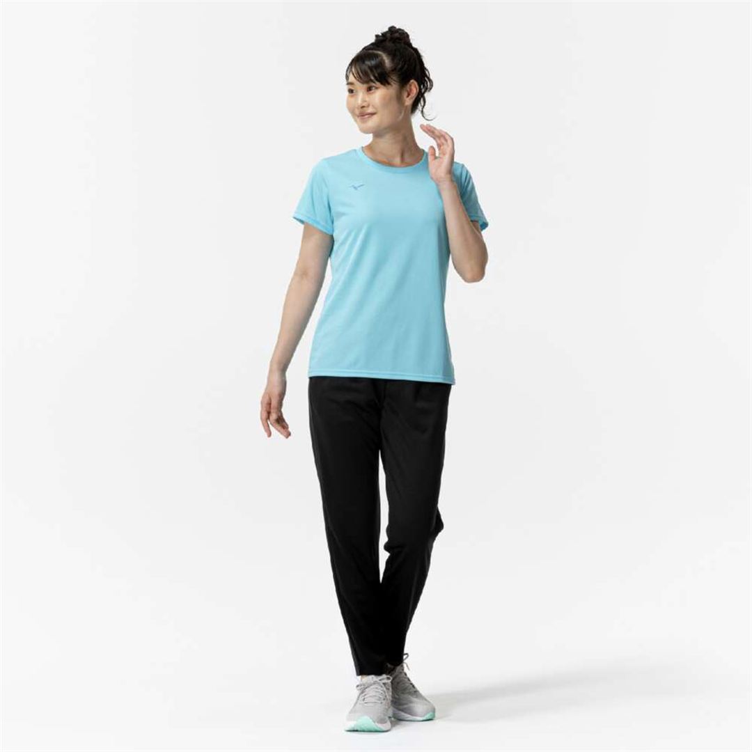 ナビドライTシャツ(半袖／丸首) スプラッシュブルー×ブルー S