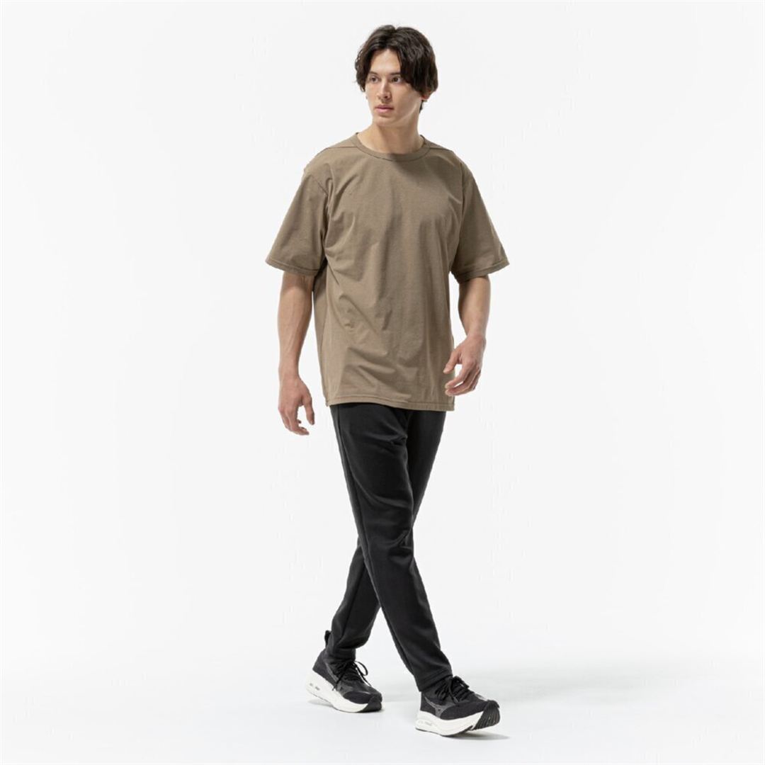 ソフトドライTシャツ(ワイドシルエット) キャメル S