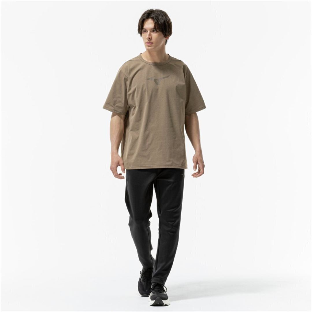 ソフトドライTシャツ(ワイドシルエット) キャメル S