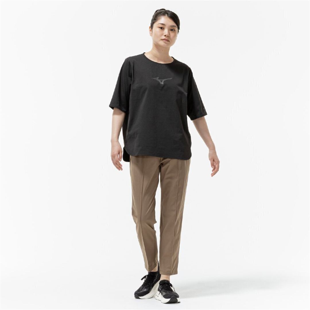 ソフトドライTシャツ(ワイドシルエット) ブラック XL