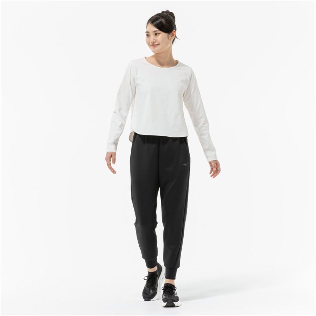 ソフトドライクロップドTシャツ(長袖) スノーホワイト XL