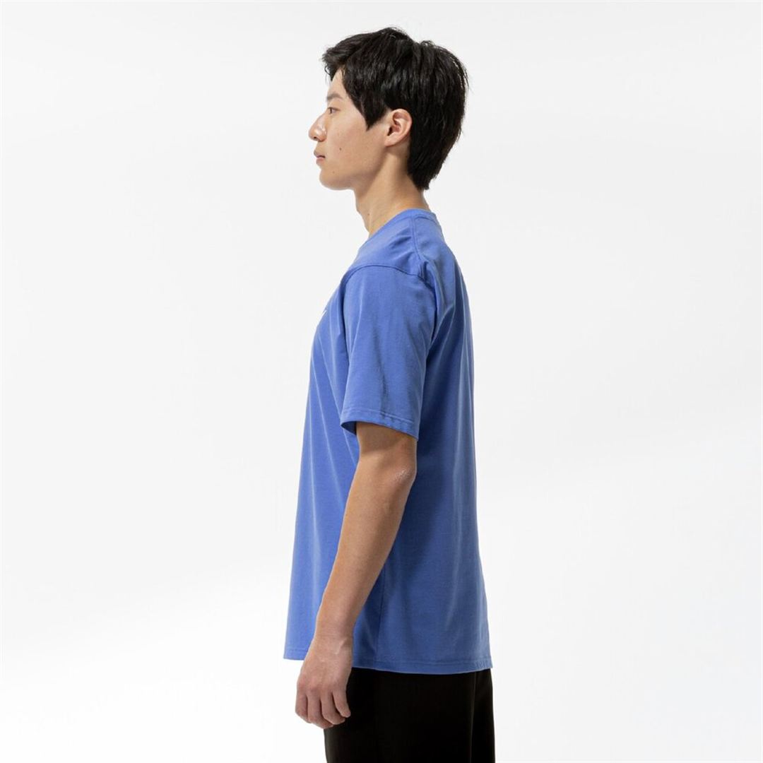 【ミズノ直営限定】THE MZ TEE ビッグロゴTシャツ マリンブルー XL