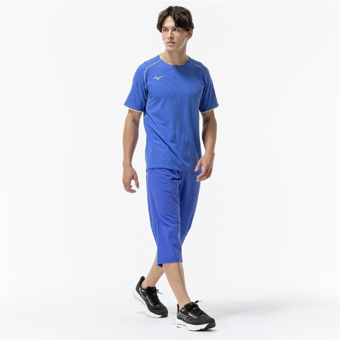 【汗処理／通気】ドライエアロフローTシャツ ダズリングブルー XL