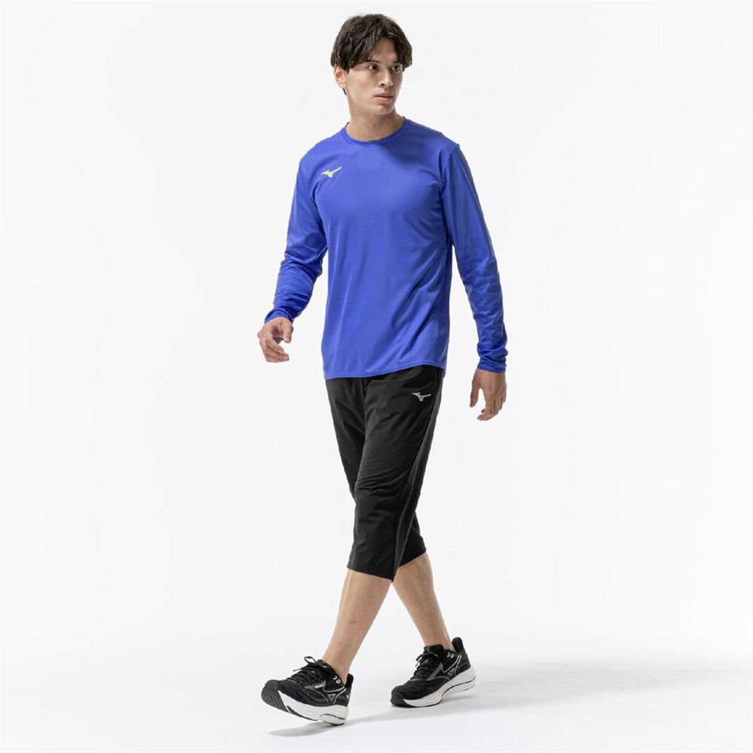 ドライハイブリッドTシャツ(長袖) ダズリングブルー XL