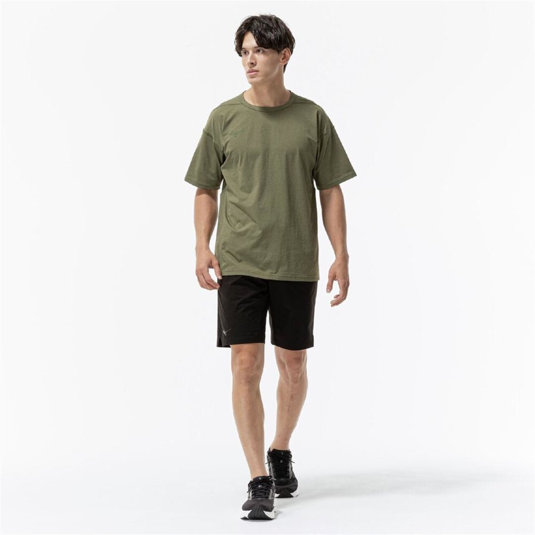 ストレッチソフトドライTシャツ フォーリーフグリーン XL