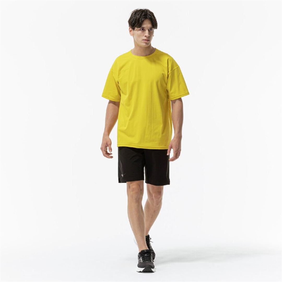 ストレッチソフトドライTシャツ マンゴーイエロー XL